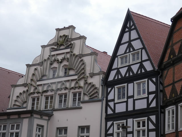 Fachwerkbauten am Kirchplatz