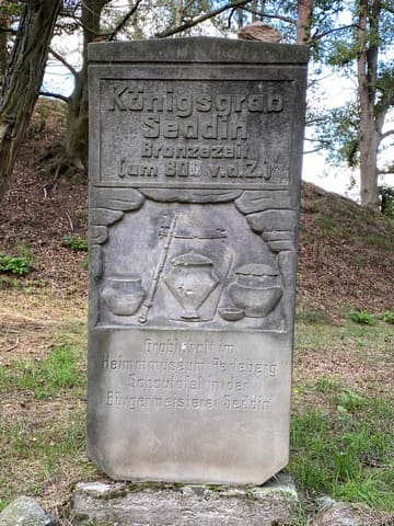 Königsgrab Seddin<BR />Foto von Ulrich Gießmann