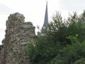 Ruine der Gänseburg und Kirche