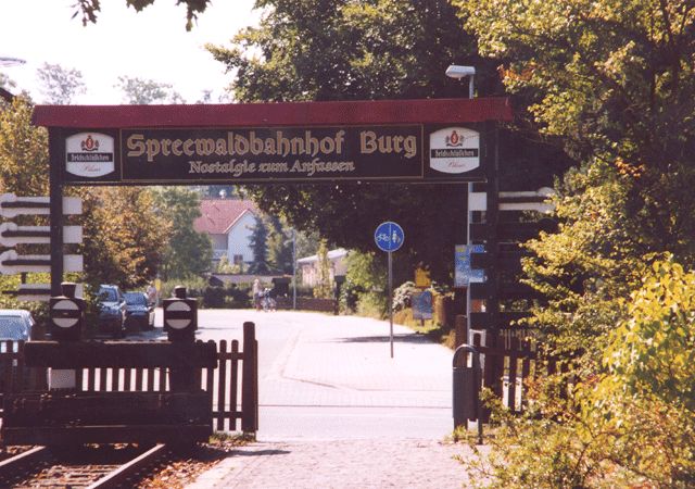 Spreewaldbahnhof Burg