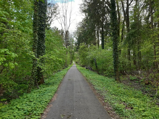 Fahrradweg von Trebendorf nach Gahry