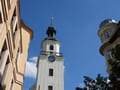 Kirchturm der Stadtkirche St. Nikolai