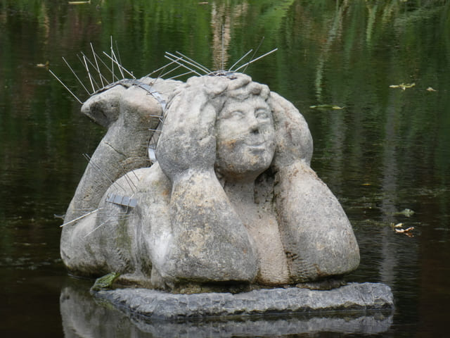 Skulptur "Werbeline"