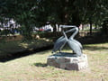 Pelikan-Skulptur