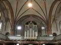 St. Jakobi, Innenansicht mit Orgel