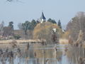 Krummer See mit Sperenberger Kirche