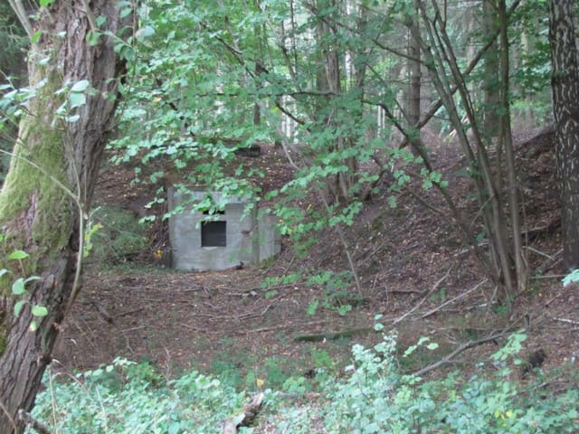 ehemaliger Bunker bei der Glambecker Mühle