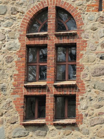 Wasserburg Gerswalde, Fenster