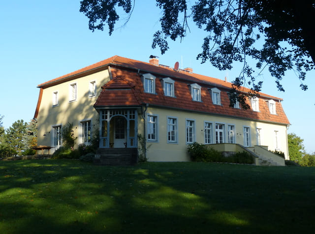 Gutshaus Vorwerk Krewitz<BR />Foto von Brigitte Dittmar