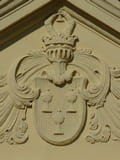 Wappen am Schloss Biesendahlshof
