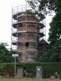 Reste der Schlossanlage Niederlandin (Treppenturm)