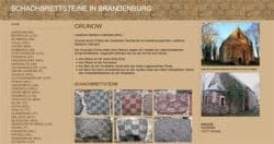 Schachbrettsteine an Brandenburger Kirchen
