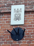 Stadtwappen am alten Feuerwehrhaus