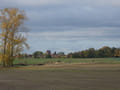 Blick zur Blumberger Kirche