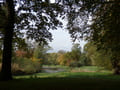 Lennépark Blumberg, Schloss-See mit Insel