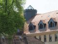 Torbogenhaus in der Messingwerksiedlung