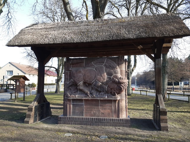 Wisentdenkmal