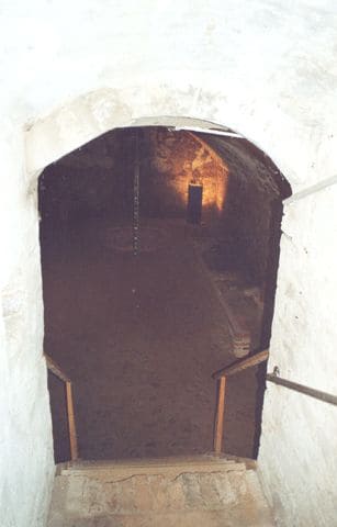 Burg Grimnitz, Eingang