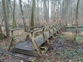 Holzbrücke über die Schwärze