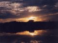 Sonnenuntergang am Gorinsee