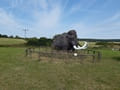 Geopark - Nachbildung eines Mammuts