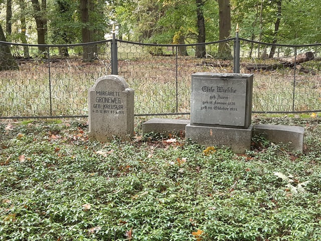 Grabstätte der Familie Wiesike