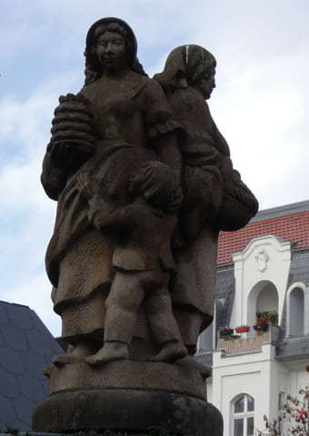 Marktbrunnen auf dem Altmarkt