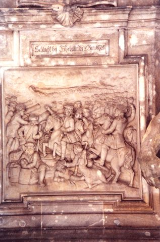 Kurfürstendenkmal, Friedrich II., Detailansicht