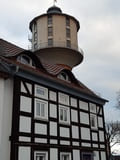 Fachwerk mit Wasserturm