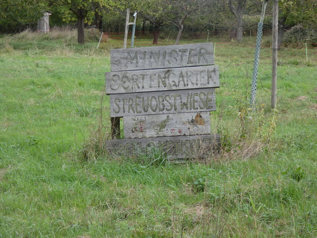 Minister-Sortengarten