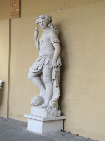 Skulptur am Kurhaus