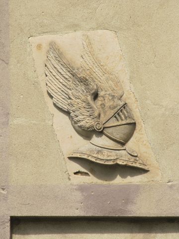 Schloss Jahnsfelde, Fassadenverzierung