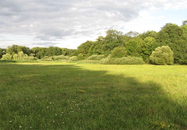 Gel&auml;nde der Trainierbahn