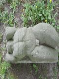 Figur im Kirchhof
