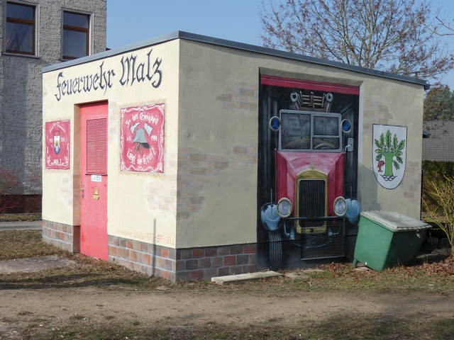 Bemalung am Trafohaus