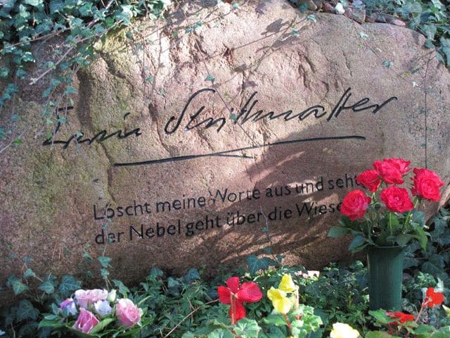 Grabinschrift für Erwin Strittmatter