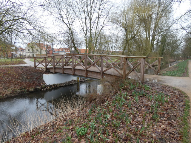 Brücke über die Glinze