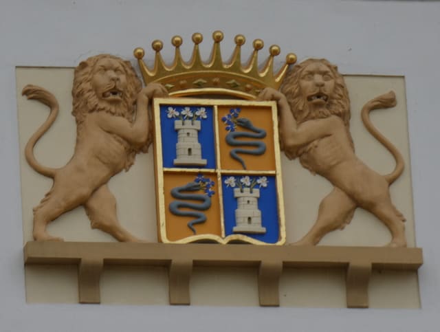 Wappen am Schloss Lübbenau
