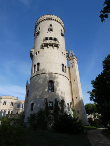Schloss Babelsberg, Detailansicht