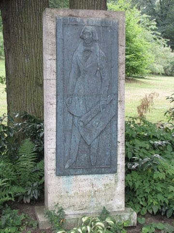 Gedenkstein für Hermann Ludwig Heinrich von Pückler-Muskau