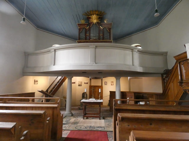 Dorfkirche Nattwerder, Innenansicht