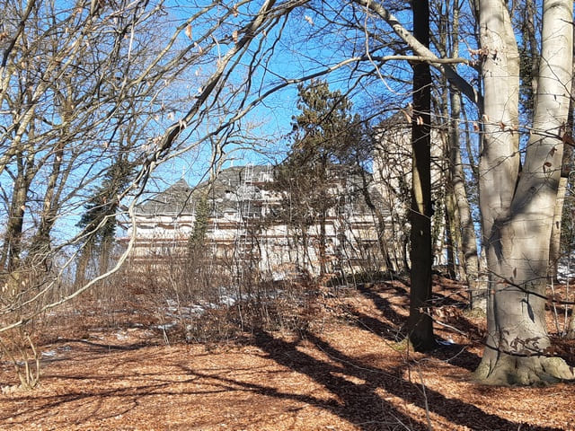 Neue Hakeburg im Umbau