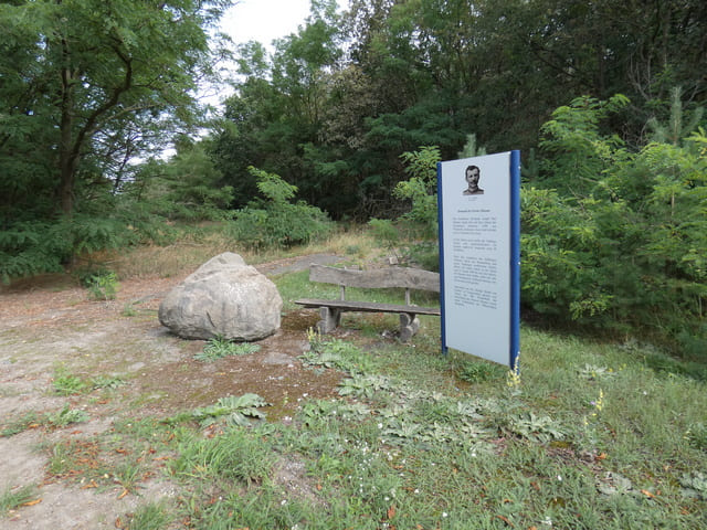 Denkmal für Förster Illmann