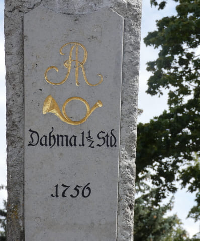 Kursächsische Halbmeilensäule