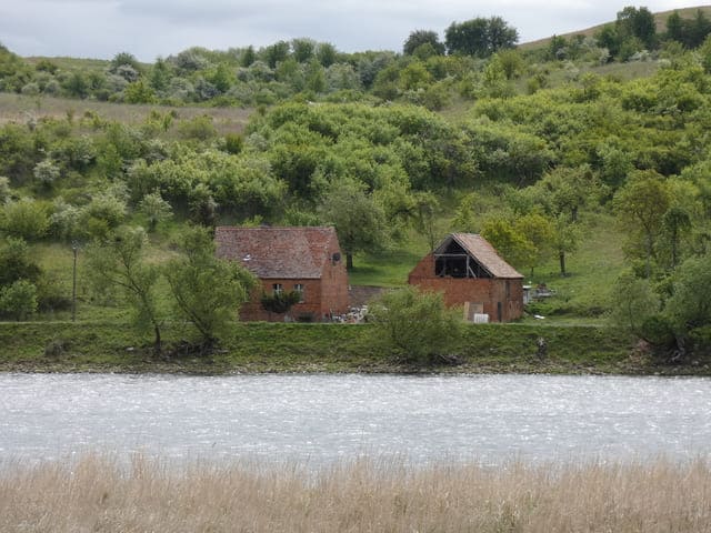 An der Oder - Blick zur polnischen Seite