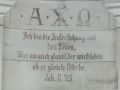 Grabstätte der Familie von Arnim, Inschrift