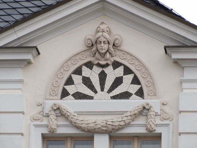 Schloss Uebigau, Detail