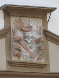 Wappen am Schloss Finsterwalde