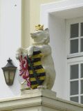 Figur am Schloss Stechau