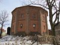 Historischer Gasometer am Graben